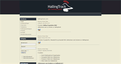 Desktop Screenshot of hallingtrack.com
